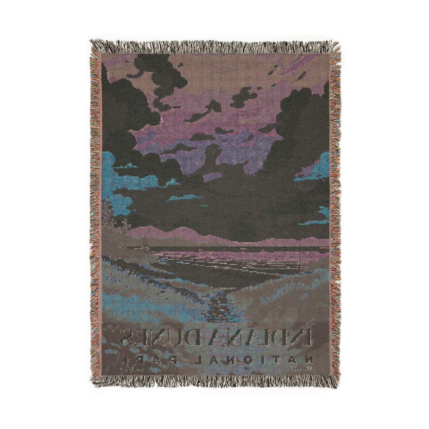 Indiana Dunes National Park Woven Blanket | S05
