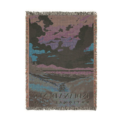 Indiana Dunes National Park Woven Blanket | S05