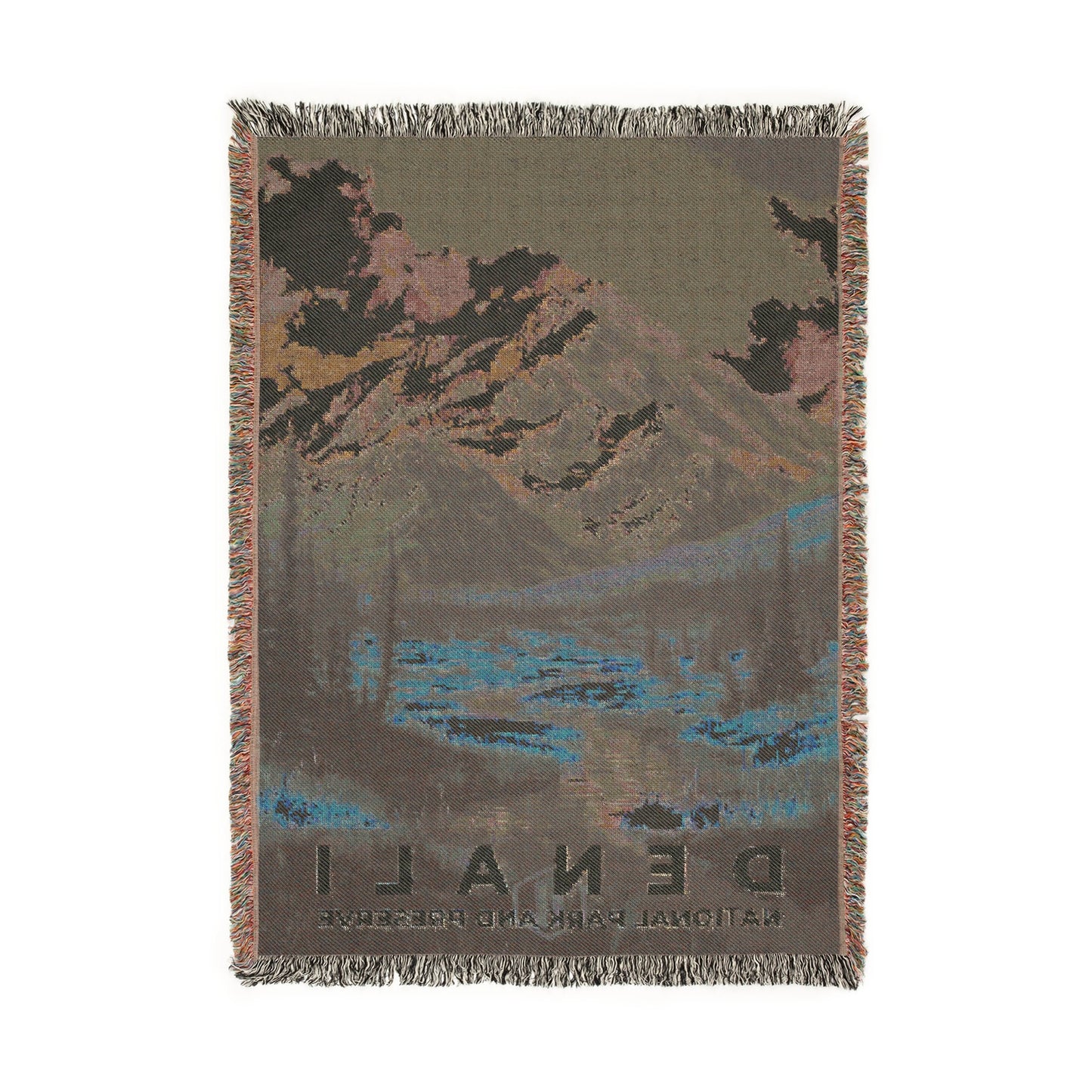 Denali National Park Woven Blanket | S13