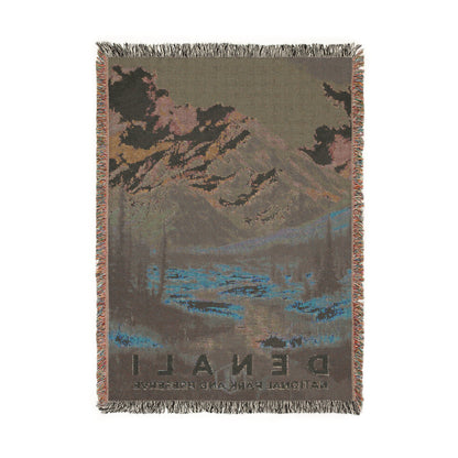 Denali National Park Woven Blanket | S13