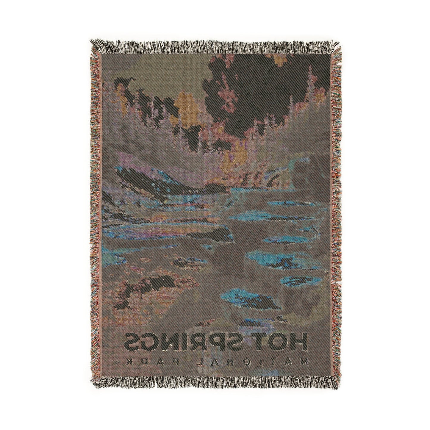 Hot Springs National Park Woven Blanket | S13