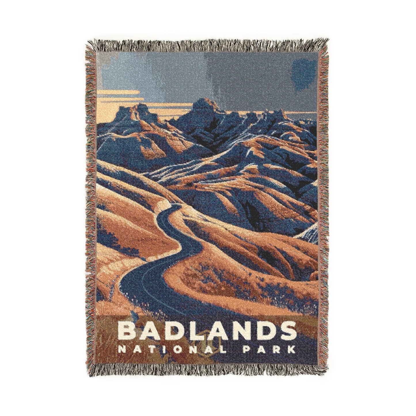 Badlands National Park Woven Blanket | S19