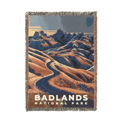 Badlands National Park Woven Blanket | S19