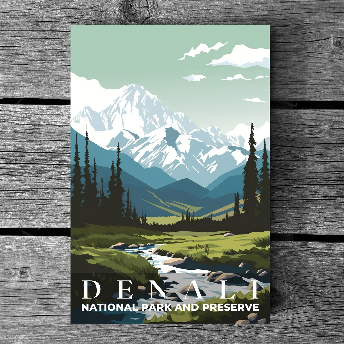 Denali National Park Poster | S01