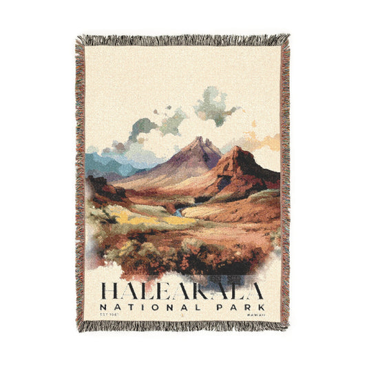 Haleakala National Park Woven Blanket | S04
