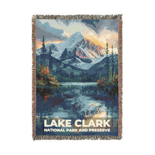 Lake Clark National Park Woven Blanket | S11