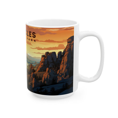 Pinnacles National Park Mug | White Ceramic Mug (11oz, 15oz)
