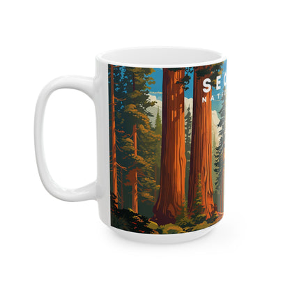 Sequoia National Park Mug | White Ceramic Mug (11oz, 15oz)