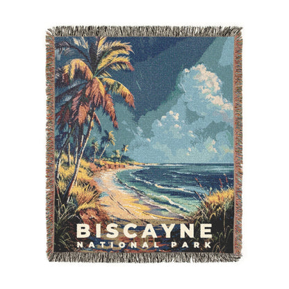 Biscayne National Park Woven Blanket | S16