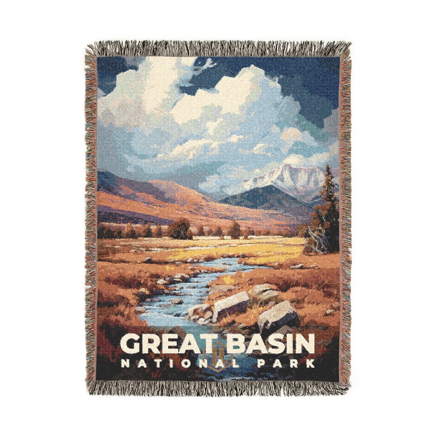 Great Basin National Park Woven Blanket | S06