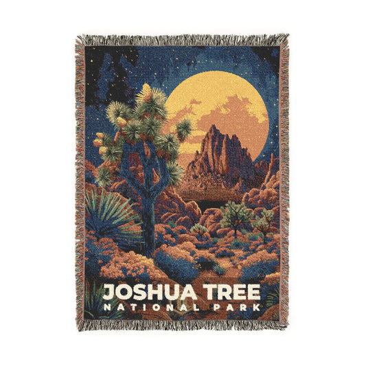 Joshua Tree National Park Woven Blanket | S11