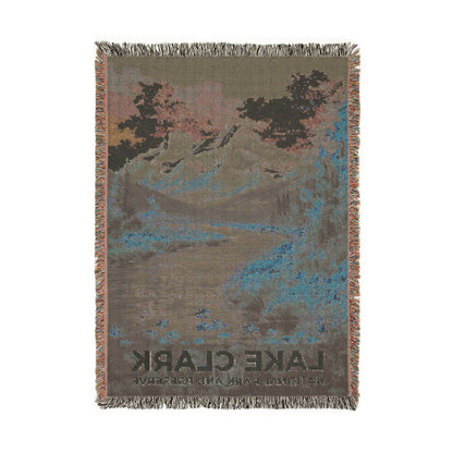 Lake Clark National Park Woven Blanket | S14