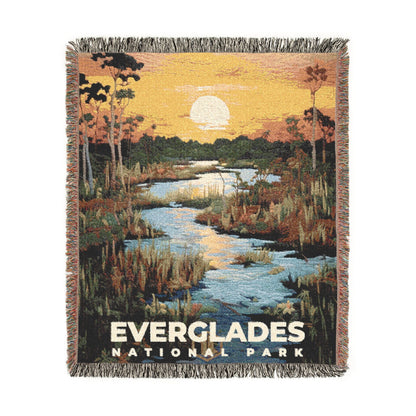 Everglades National Park Woven Blanket | S09