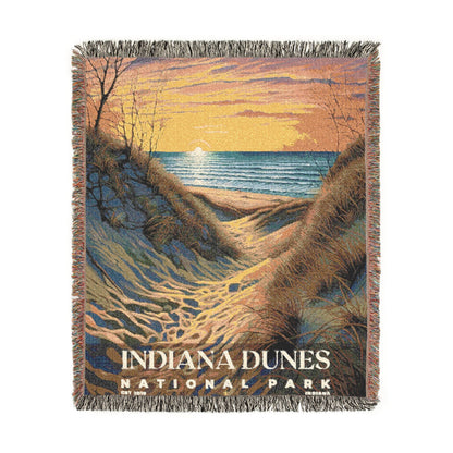 Indiana Dunes National Park Woven Blanket | S02