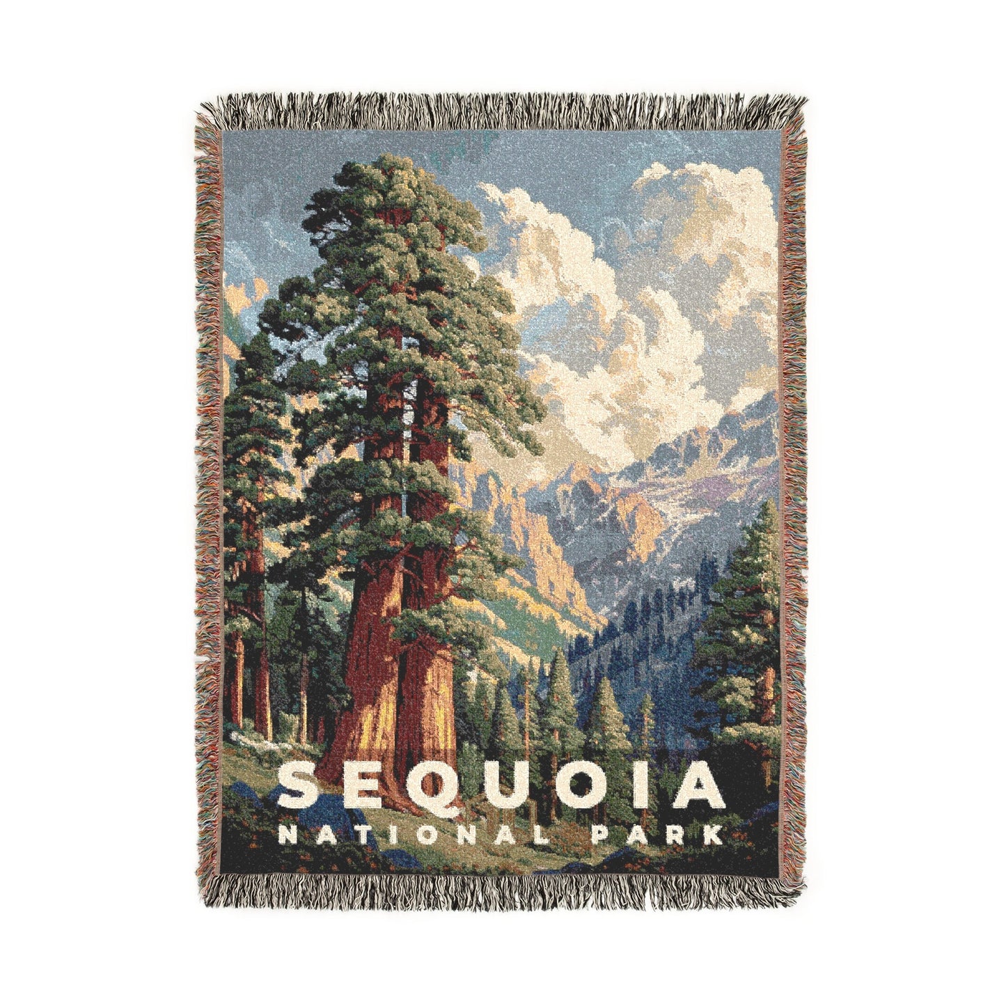 Sequoia National Park Woven Blanket | S11