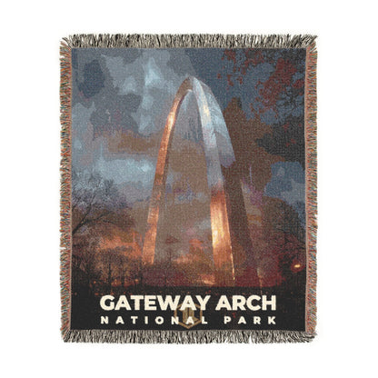Gateway Arch National Park Woven Blanket | S12