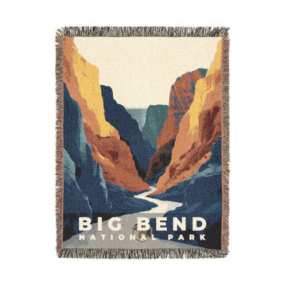 Big Bend National Park Woven Blanket | S20