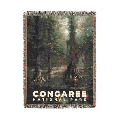Congaree National Park Woven Blanket | S12