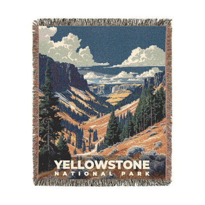 Yellowstone National Park Woven Blanket | S19