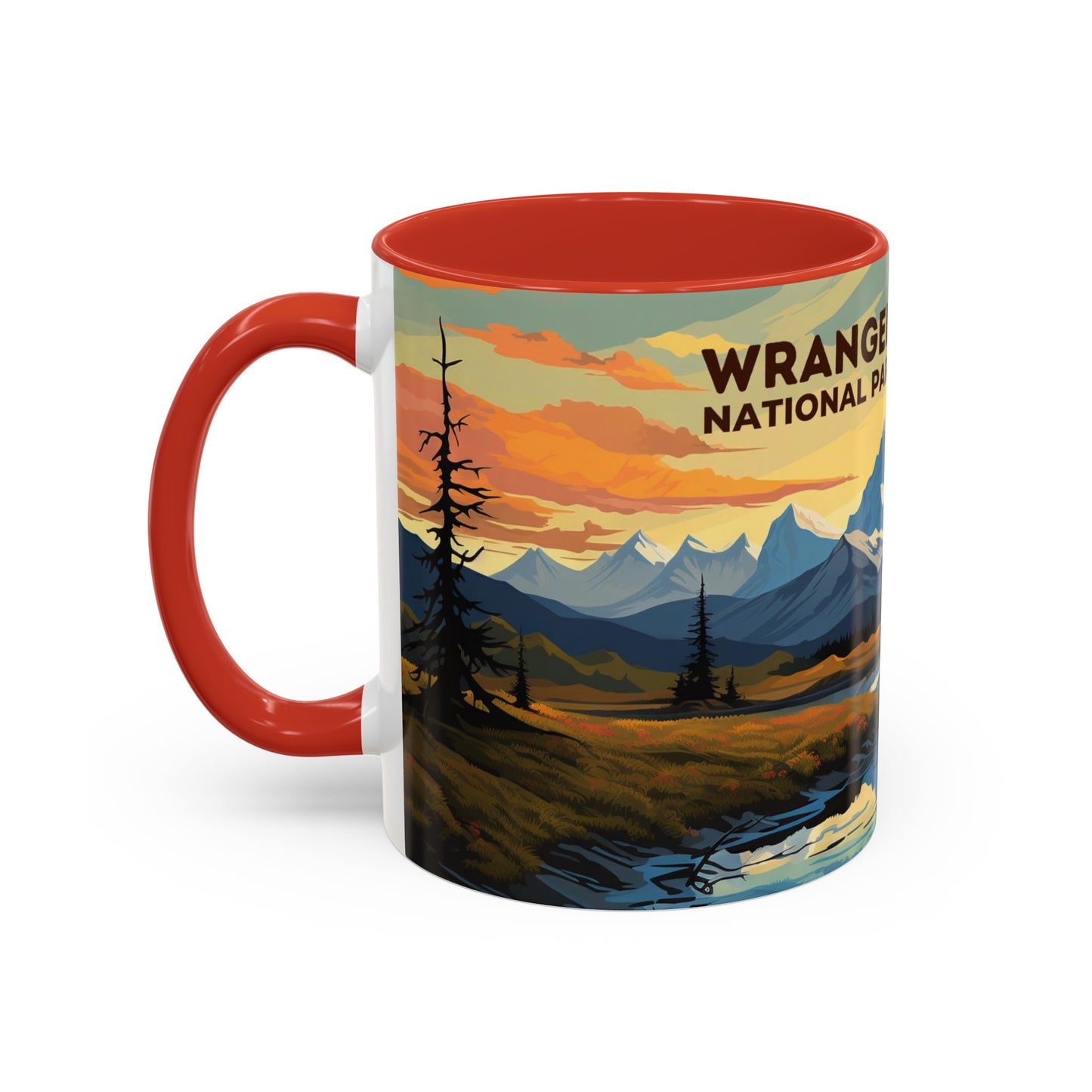 Wrangell-St. Elias National Park Mug | Accent Coffee Mug (11, 15oz)