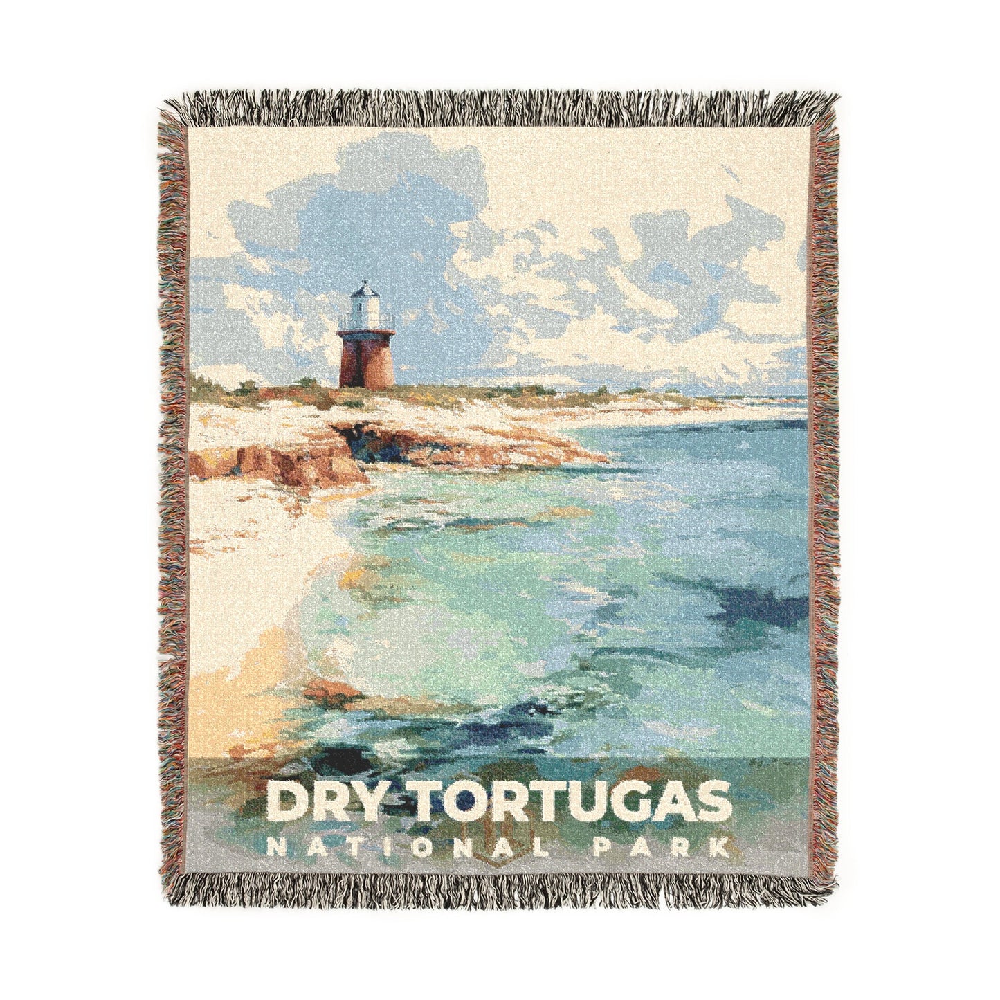 Dry Tortugas National Park Woven Blanket | S08