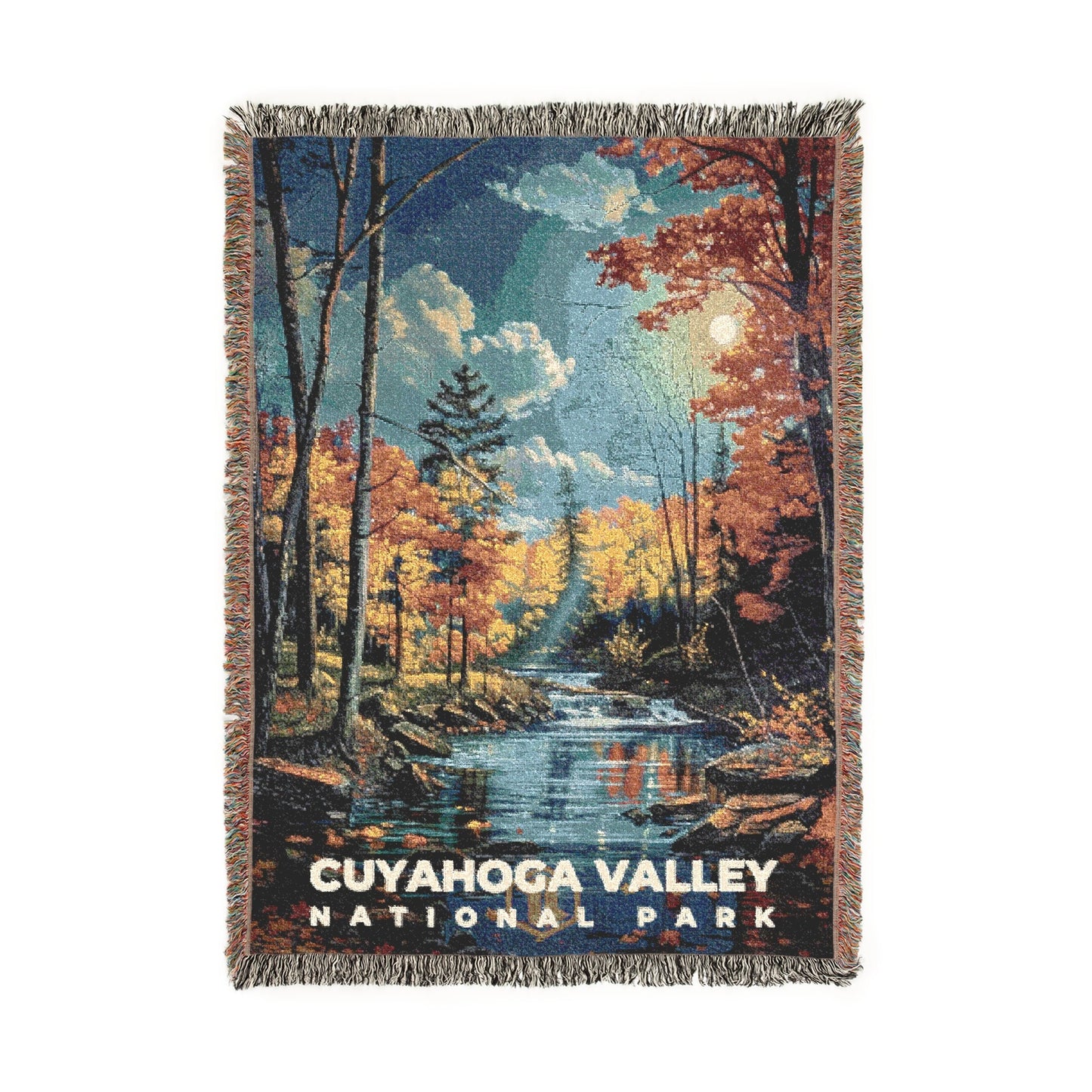 Cuyahoga Valley National Park Woven Blanket | S16