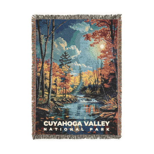 Cuyahoga Valley National Park Woven Blanket | S16