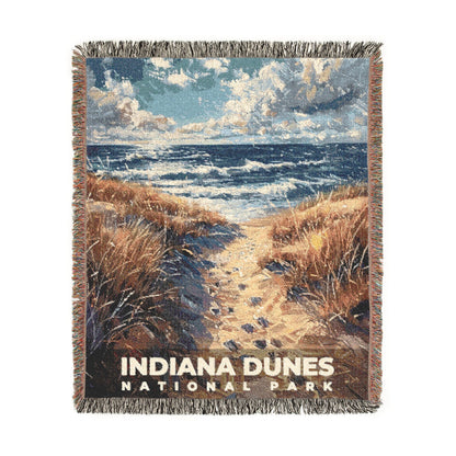 Indiana Dunes National Park Woven Blanket | S14