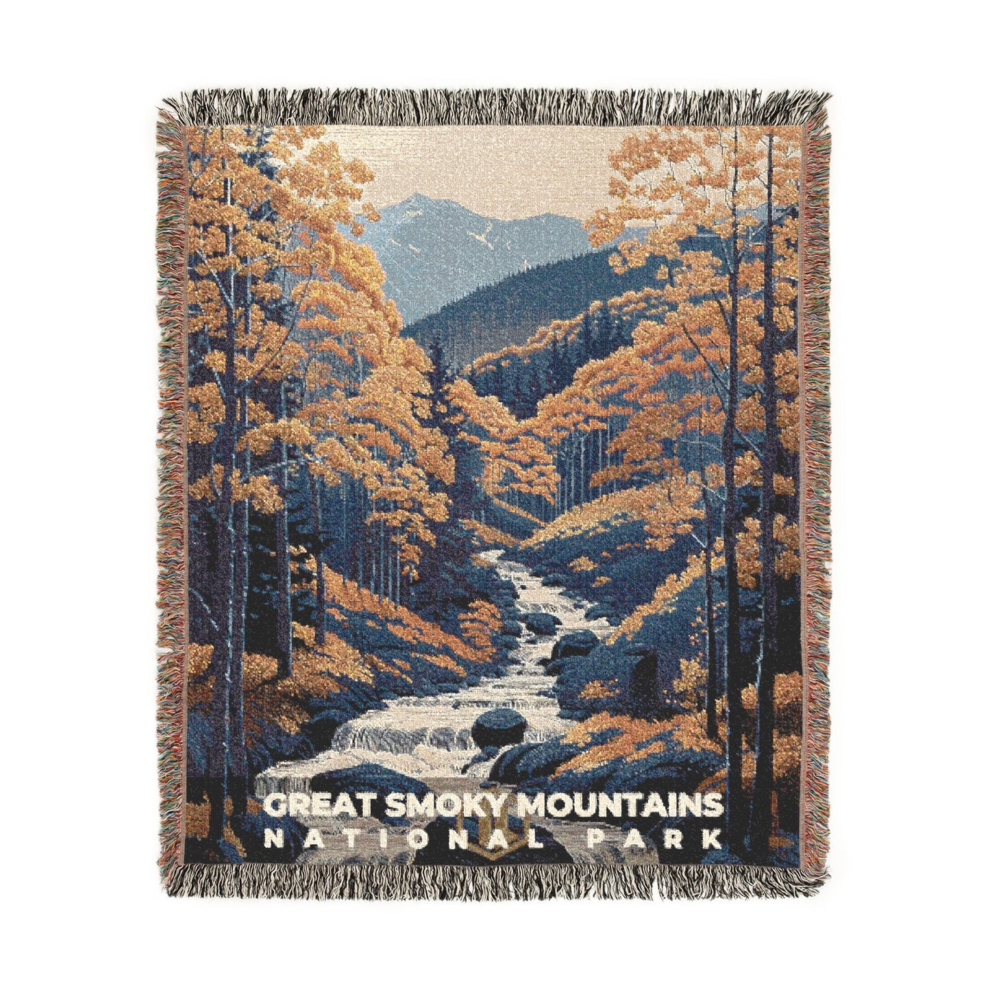 Great Smoky Mountains National Park Woven Blanket | S19