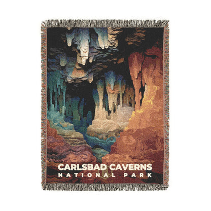 Carlsbad Caverns National Park Woven Blanket | S09