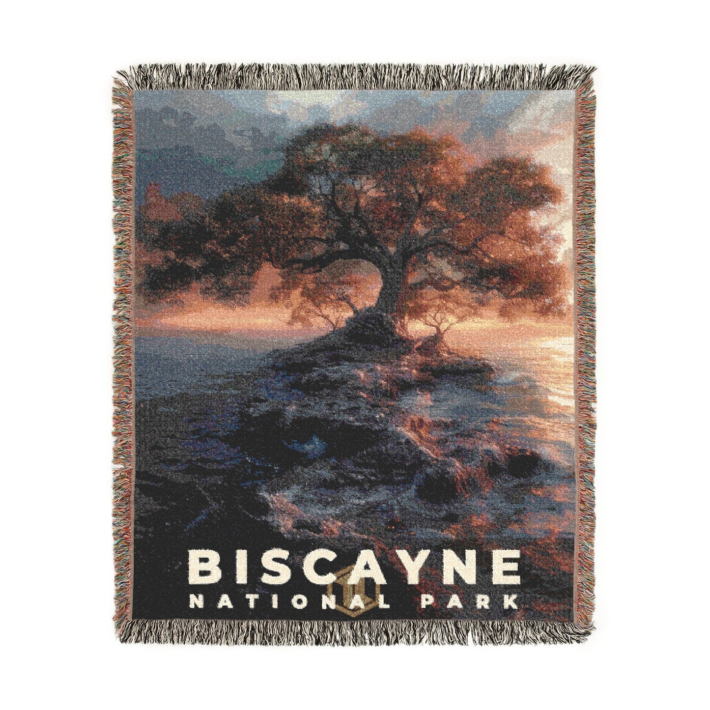 Biscayne National Park Woven Blanket | S12