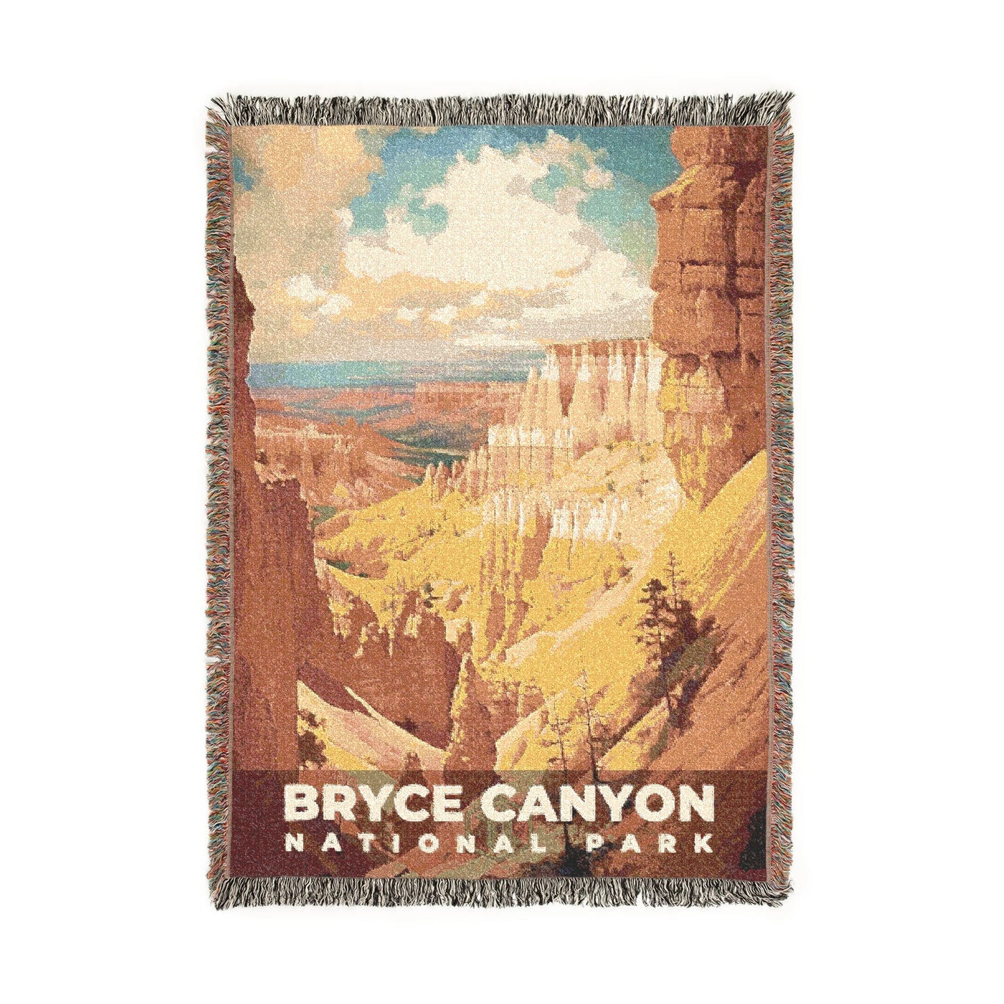 Bryce Canyon National Park Woven Blanket | S06