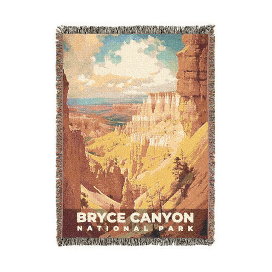 Bryce Canyon National Park Woven Blanket | S06