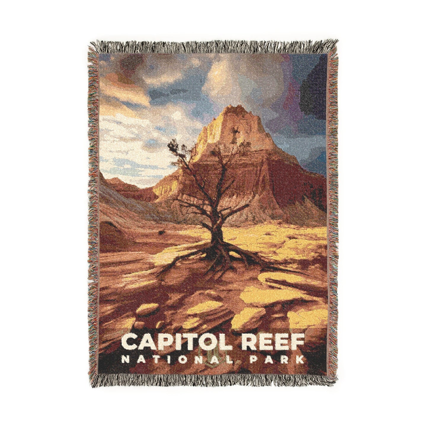Capitol Reef National Park Woven Blanket | S10