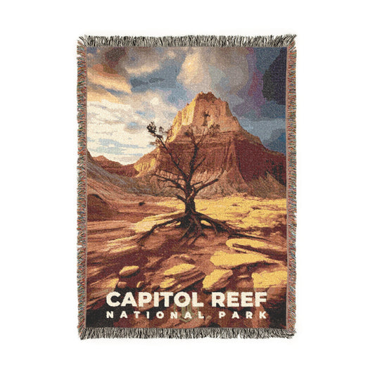 Capitol Reef National Park Woven Blanket | S10