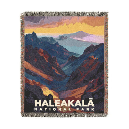 Haleakala National Park Woven Blanket | S11