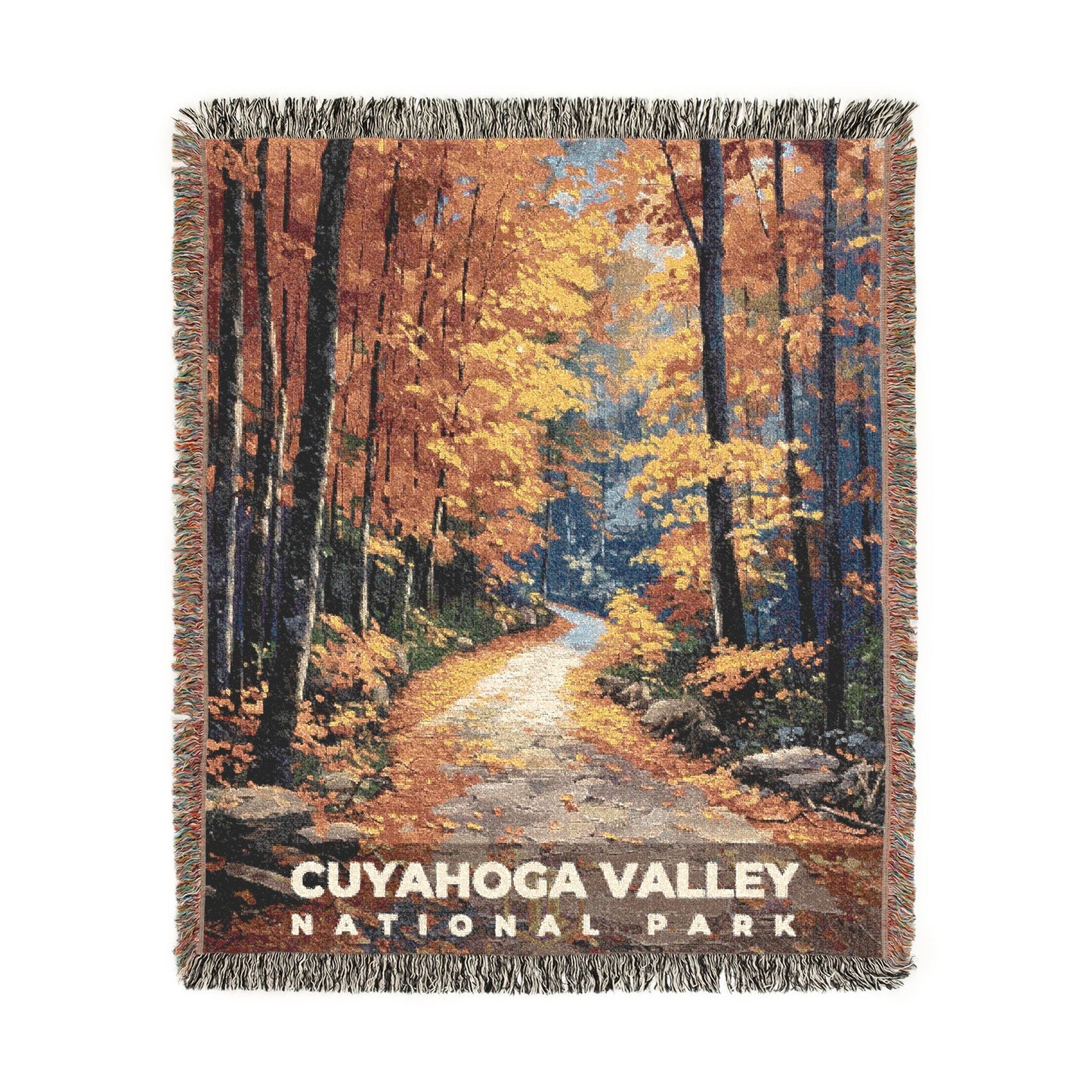 Cuyahoga Valley National Park Woven Blanket | S14