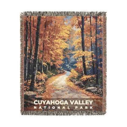 Cuyahoga Valley National Park Woven Blanket | S14