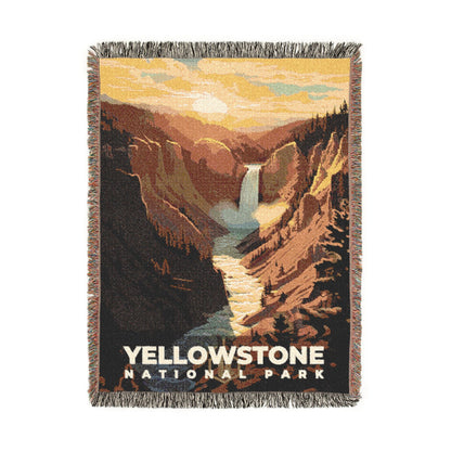 Yellowstone National Park Woven Blanket | S07