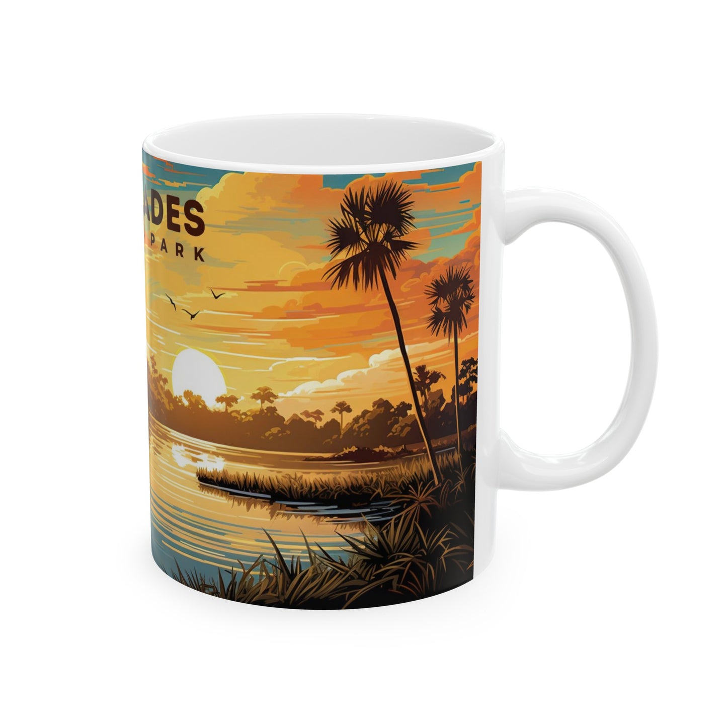 Everglades National Park Mug | White Ceramic Mug (11oz, 15oz)