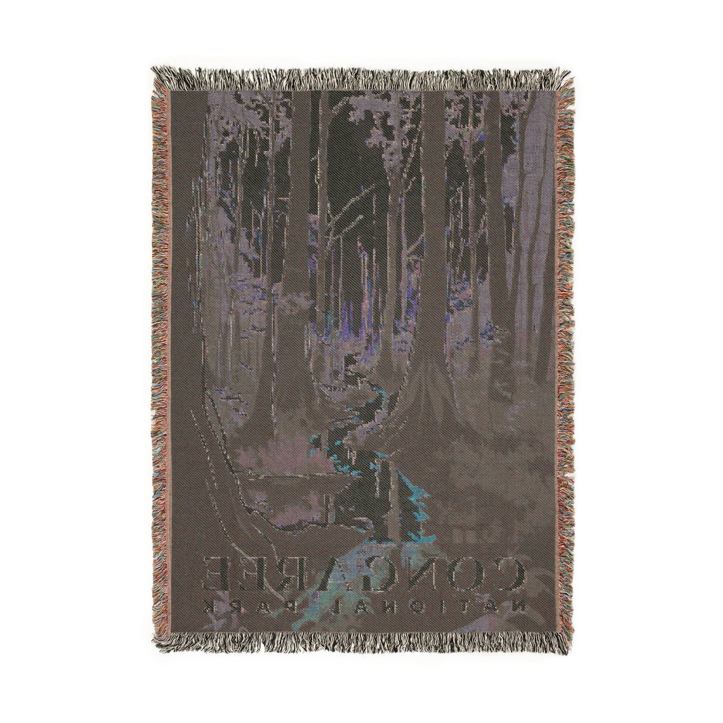 Congaree National Park Woven Blanket | S01