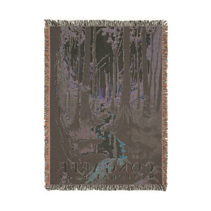 Congaree National Park Woven Blanket | S01