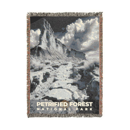 Petrified Forest National Park Woven Blanket | S15