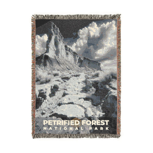 Petrified Forest National Park Woven Blanket | S15