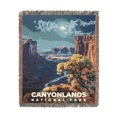 Canyonlands National Park Woven Blanket | S16