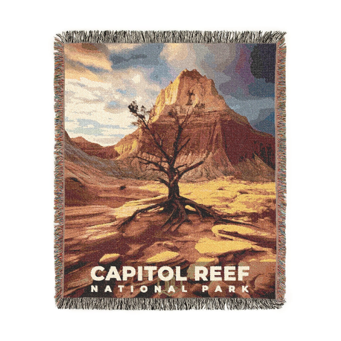 Capitol Reef National Park Woven Blanket | S10