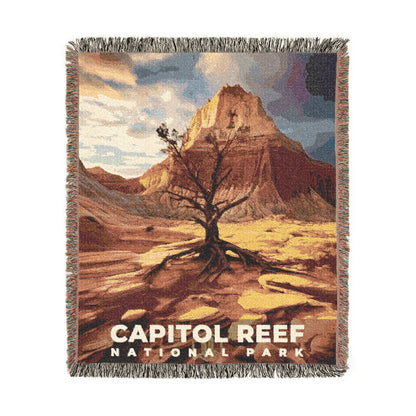 Capitol Reef National Park Woven Blanket | S10