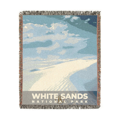 White Sands National Park Woven Blanket | S10