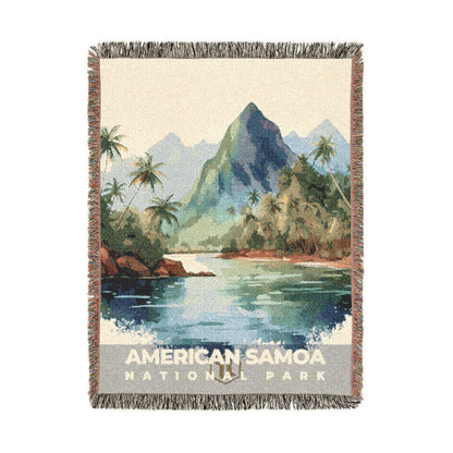 American Samoa National Park Woven Blanket | S08