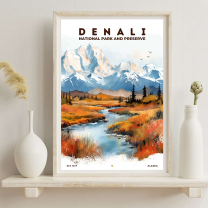 Denali National Park Poster | S08